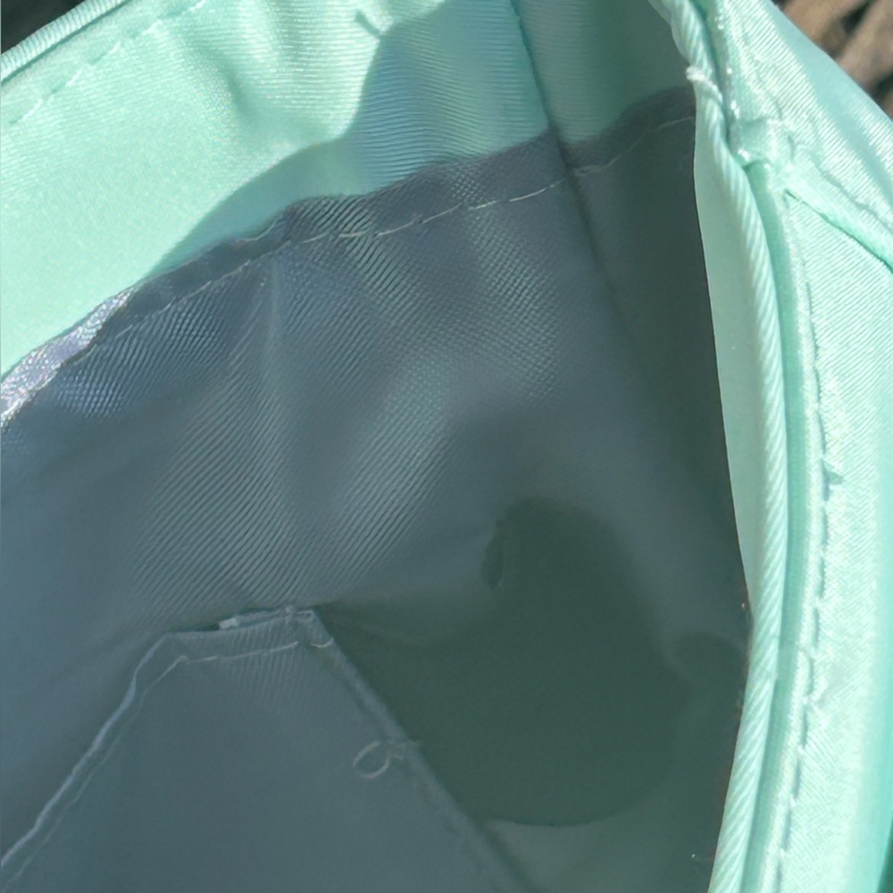 IHKWIP Mint Quilted Couture Crossbody Bag 2 Straps Envelope Style Magnetic Close - Picture 10 of 16